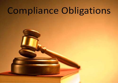 Compliance obligations